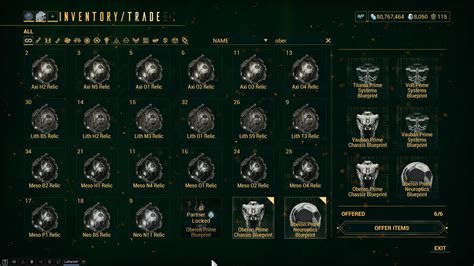 partner locked warframe trading.